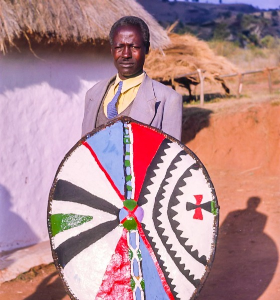 Chebororwa, shield, Chief Henry 1963