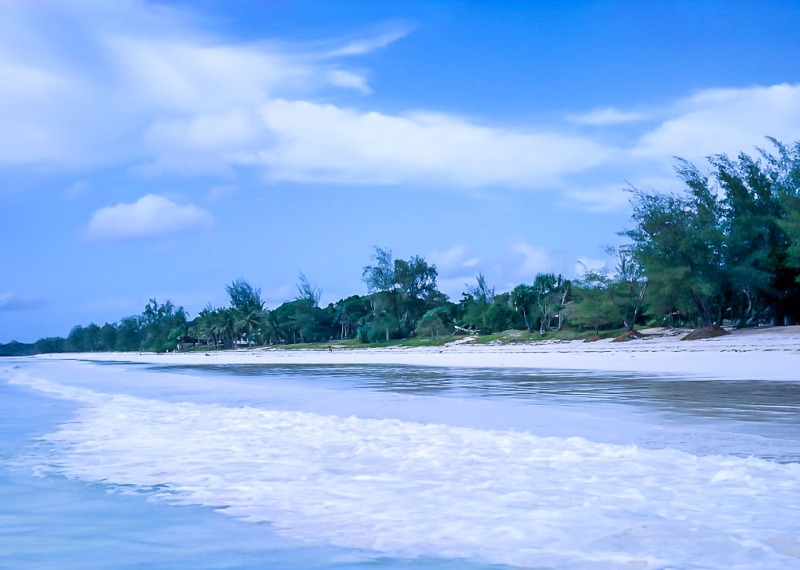 Beach at Likoni