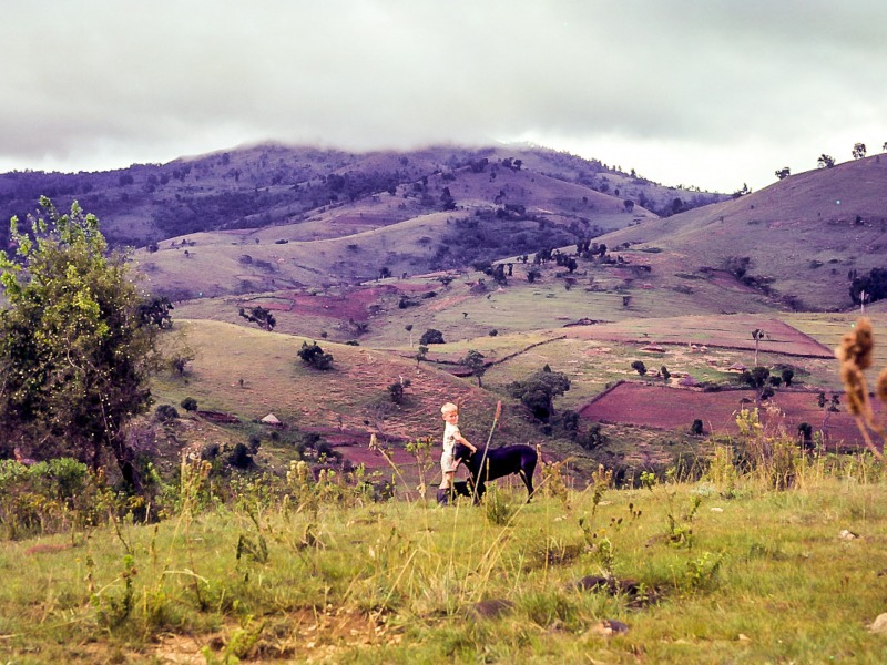 View from hill, Peter and Rich, Chebororwa