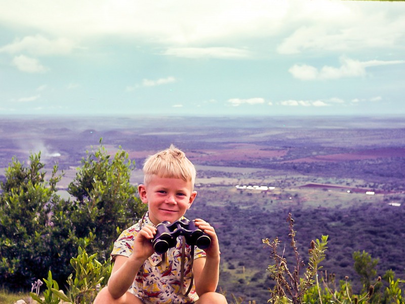 View from hill, Chebororwa, Peter