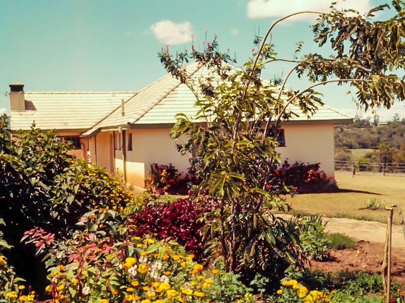 House and garden at Chebororwa