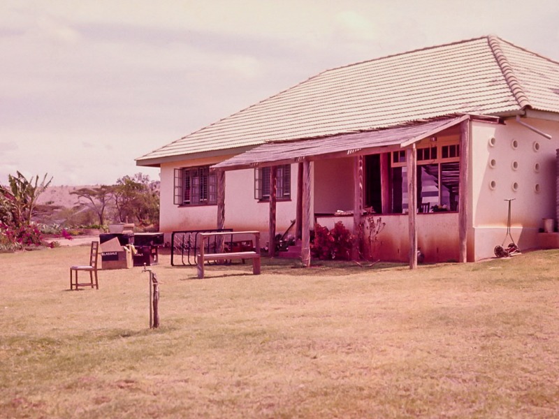 House and garden at Chebororwa