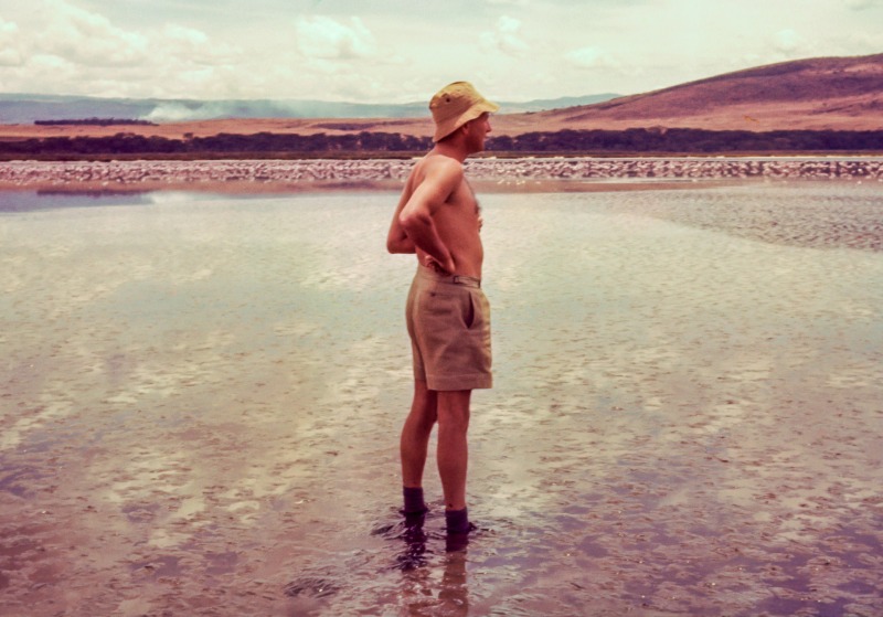 Mike on Lake Nakuru