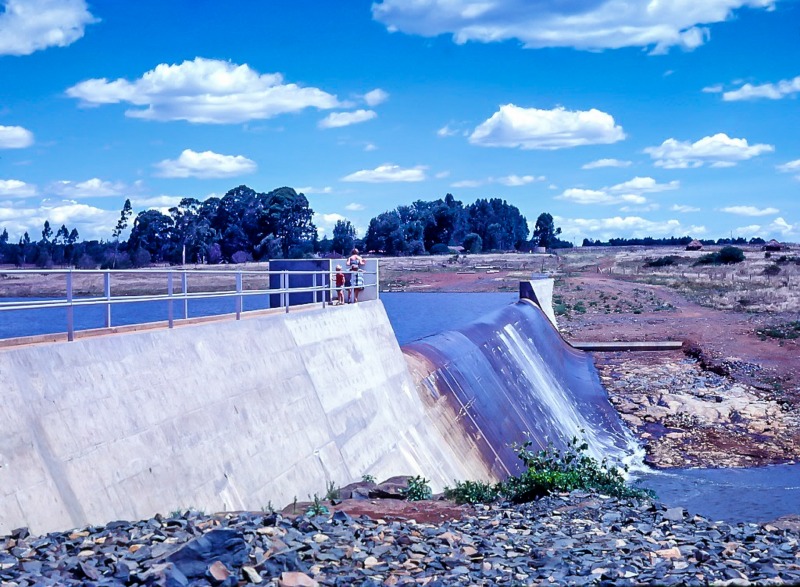 Two river dam at Eldoret