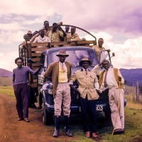 Lorry with farmers course