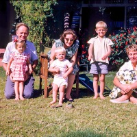 The Richardsons, plus Peter and Betty at Chebororwa