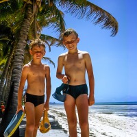 Peter and Stephen at Likoni