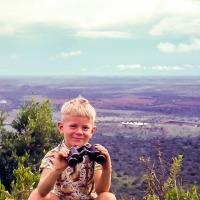 View from hill, Chebororwa, Peter