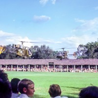 Show and army helicopters