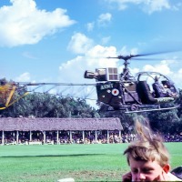 Show and army helicopters