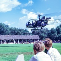 Show and army helicopters