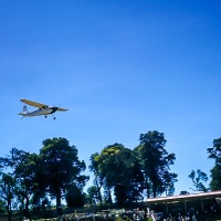 Show light aircraft display