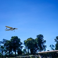 Show light aircraft display