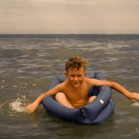 Stephen on the sea