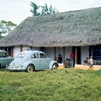 Maralal guest house, Betty, Stephen and Peter