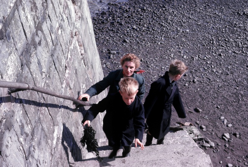 Peter , Betty, Stephen, Somerset 1963