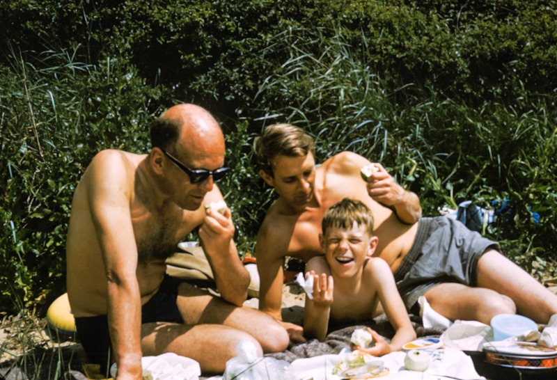 Mike, Peter,Ian Murdock, 1963