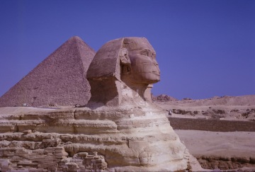 Egypt, Sphinx,pyramids 1965