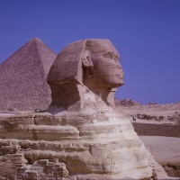 Egypt, Sphinx,pyramids 1965