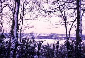 Snow at Greenstead Green