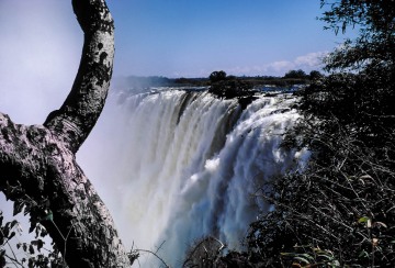 Victoria fall, Zambia size, 1968