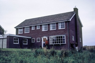 Joan Blasdale, Christopher Blasdale, Stephen Blasdale, Peter Blasdale their house in Macclesfield