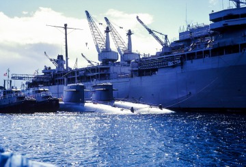 Enterprise Championships at Helensburgh. Submarines in the Clyde