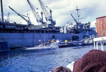 Enterprise Championships at Helensburgh. Submarines in the Clyde