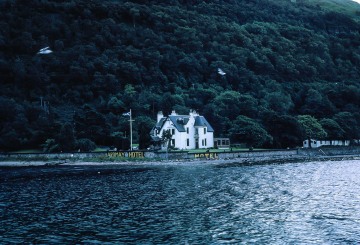 Enterprise Championships at Helensburgh. Hotel Ardmay where we were staying.