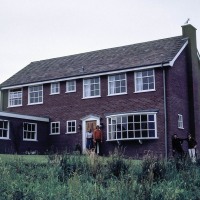 Joan Blasdale, Christopher Blasdale, Stephen Blasdale, Peter Blasdale their house in Macclesfield
