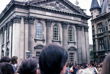 Graduation day, Senate House, Cambridge