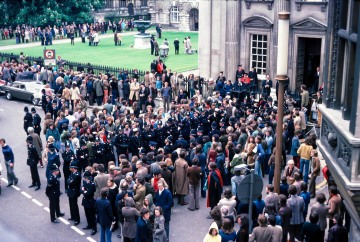 Graduation day, Senate House, Cambridge