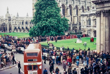 Graduation day, Senate House, Cambridge