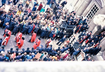 Graduation day, Senate House, Cambridge