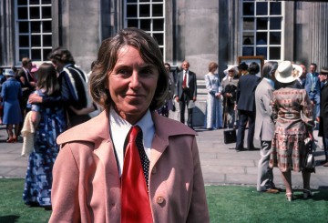 Betty Blasdale at my graduation day, Senate House, Cambridge