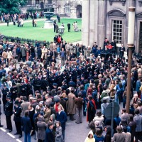 Graduation day, Senate House, Cambridge