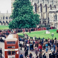 Graduation day, Senate House, Cambridge