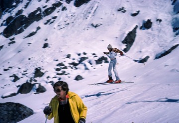 Skiing Verbier