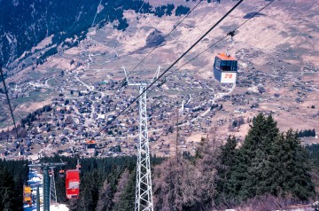 Skiing Verbier