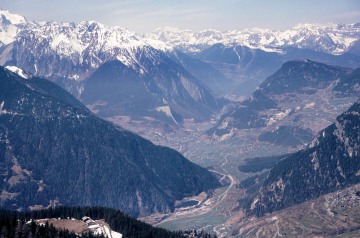 Skiing Verbier