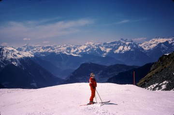 Skiing Verbier