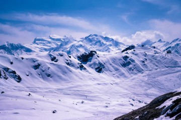 Skiing Verbier