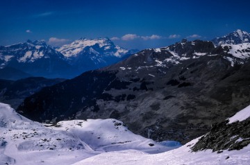 Skiing Verbier