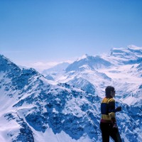 Skiing Verbier