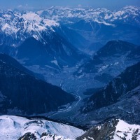 Skiing Verbier