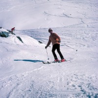 Skiing Verbier