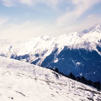 Skiing Verbier