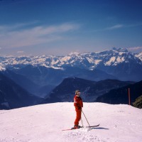 Skiing Verbier