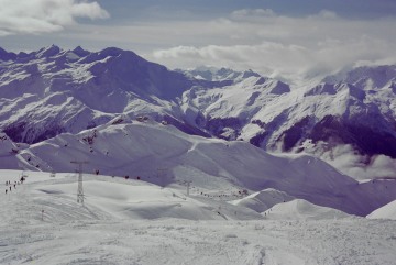 Skiing Verbier