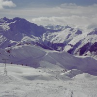 Skiing Verbier